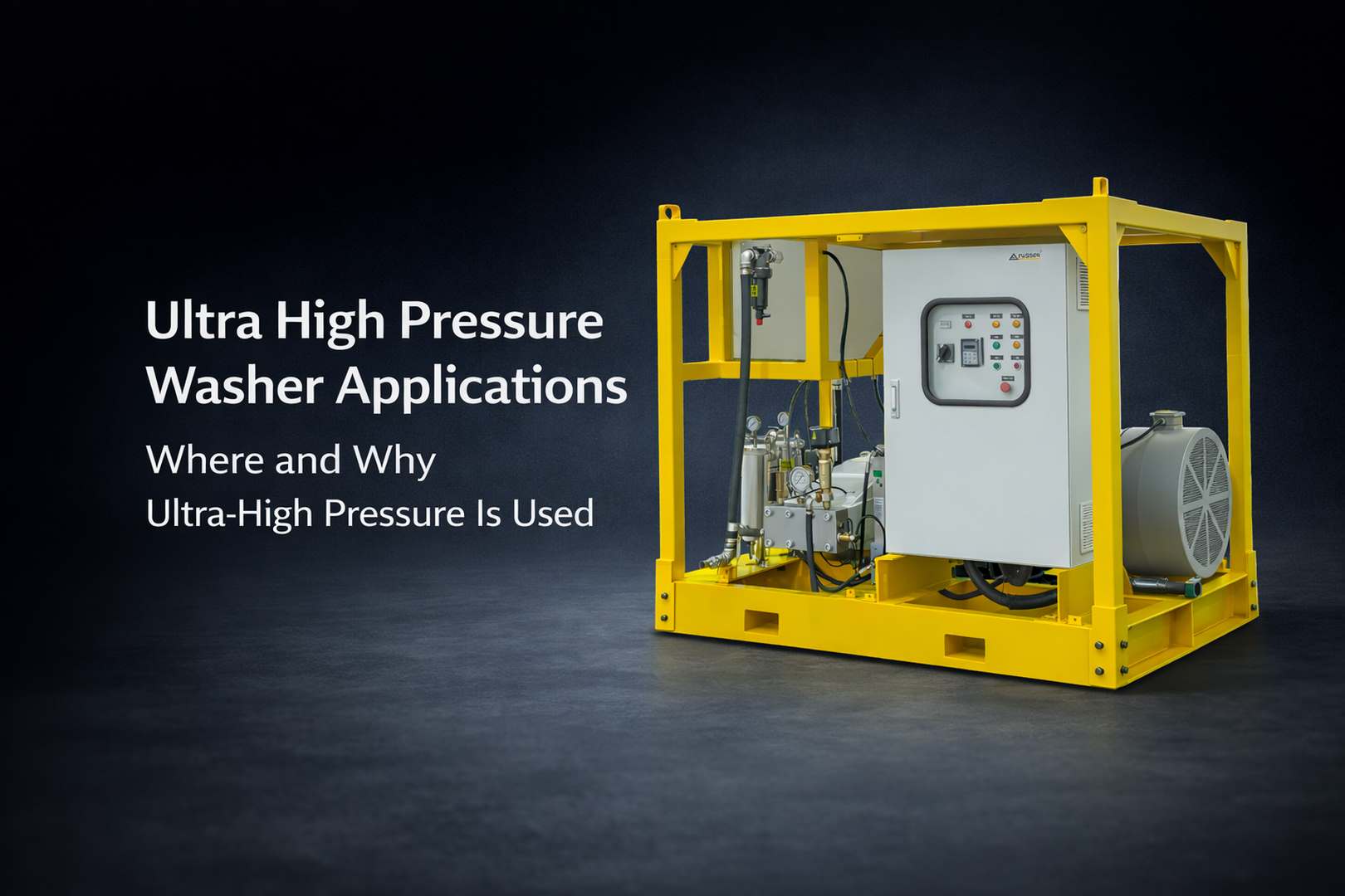 Ultra High Pressure Washer Applications: Where and Why Ultra-High Pressure Is Used