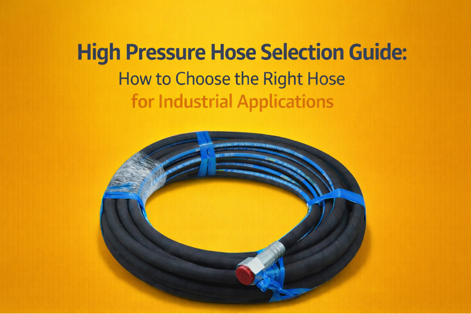 High Pressure Hose Selection Guide: How to Choose the Right Hose for Industrial Applications