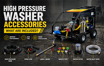 High Pressure Washer Accessories: What’s Included and Why They Matter