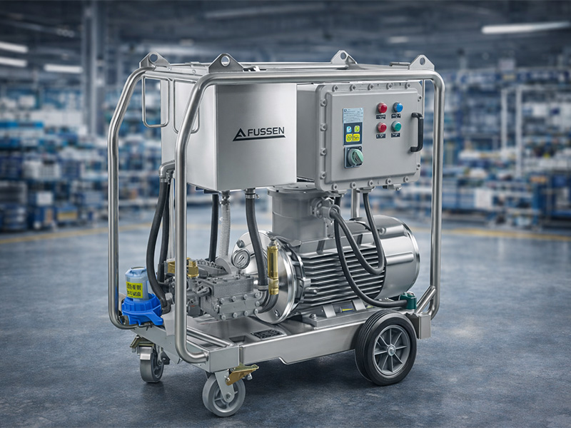 high pressure cleaning machine