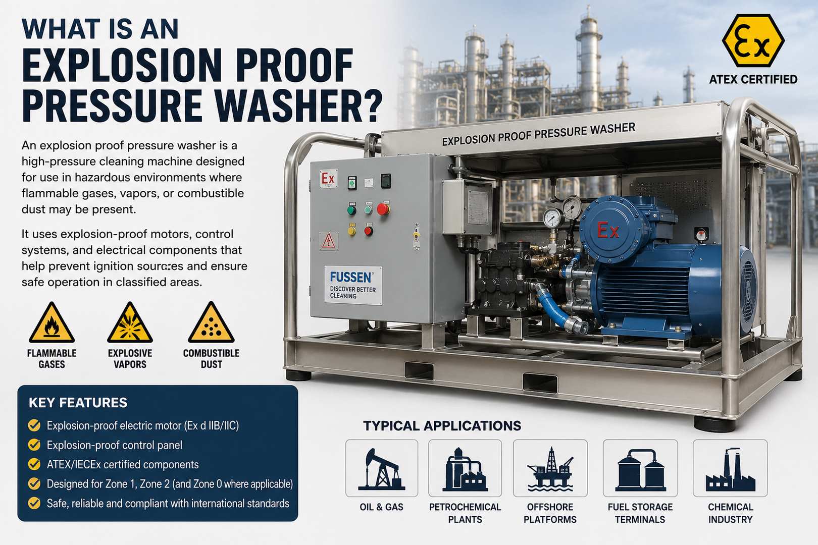 Explosion Proof Pressure Washer Definary