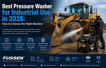 Best Pressure Washer for Industrial Use in 2026: How to Choose the Right Machine