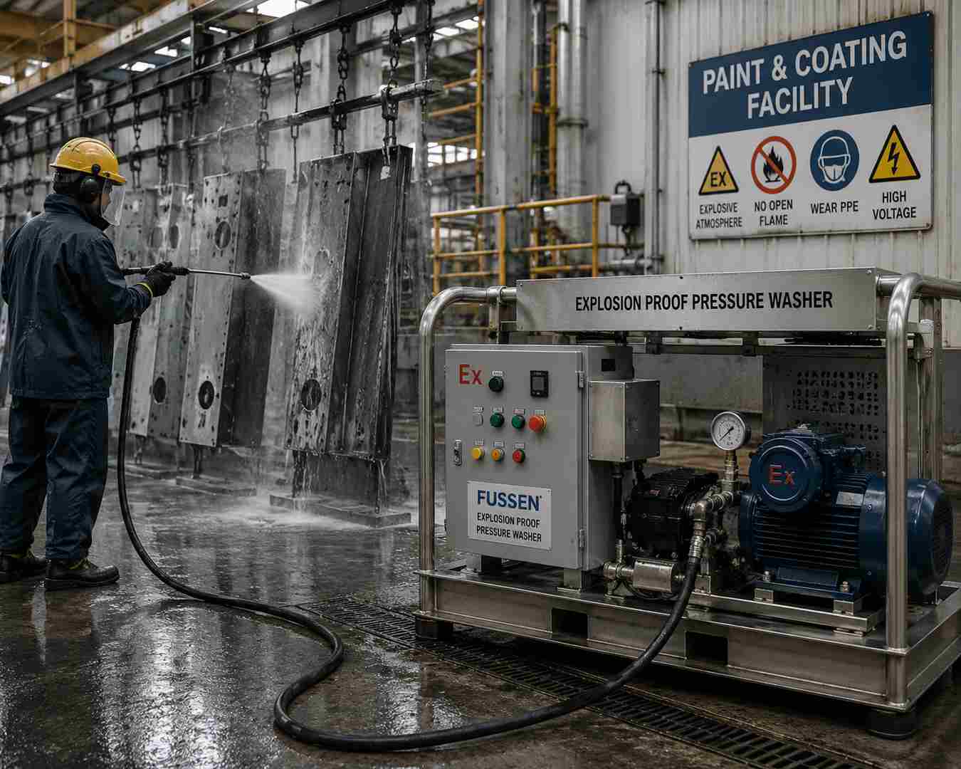 Industrial Explosion Proof Pressure Washer