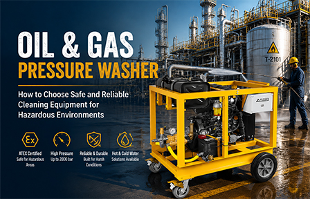 Oil and Gas Pressure Washer: How to Choose Safe Industrial Cleaning Equipment for Hazardous Environments
