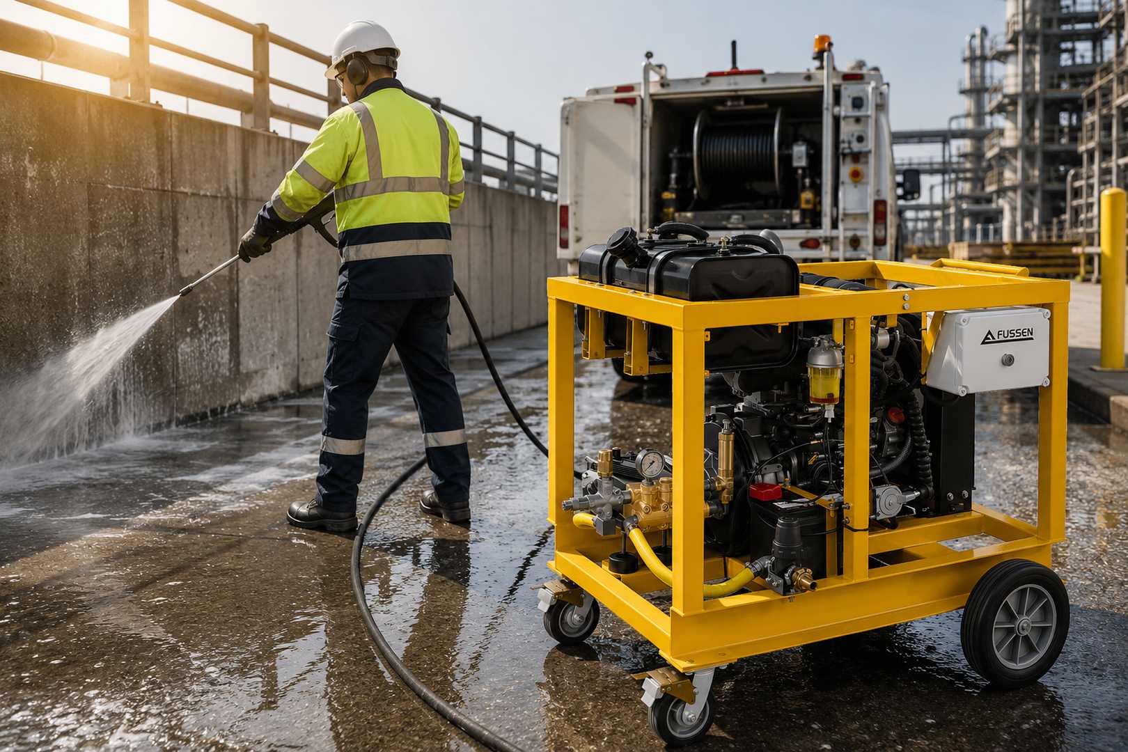 Municipal Pressure Washing Equipment