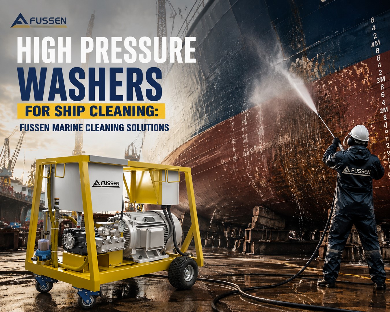 Best 8 High Pressure Washers for Ship Cleaning: Fussen Marine Cleaning Solutions
